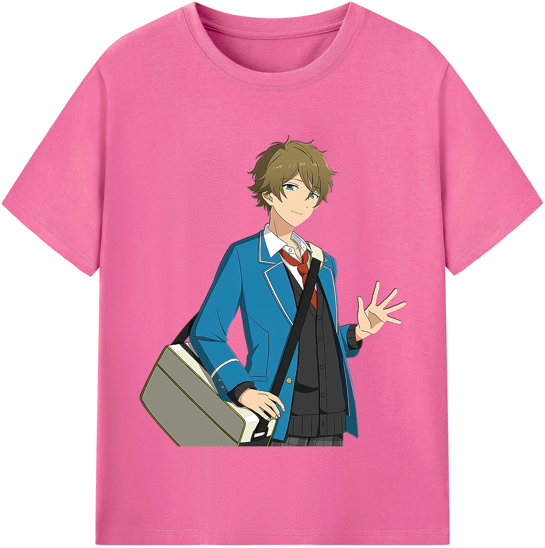（画像用） あんさんぶるスターズ! Ensemble Stars レディースカジュアルプリントTシャツ（綿100％）
